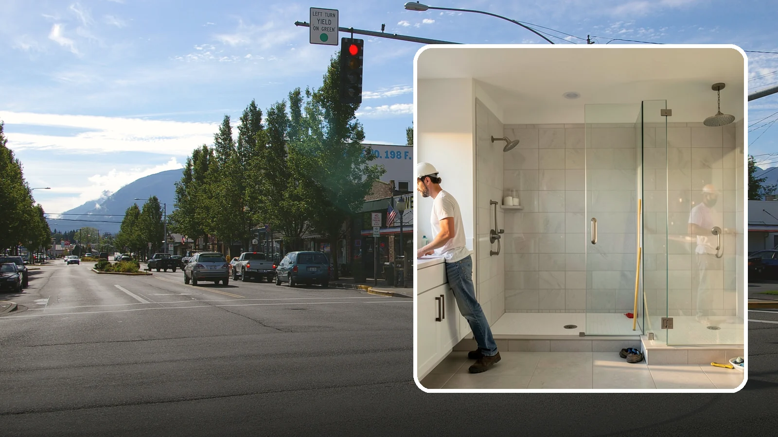 Shower Conversion in North Bend, King County, WA - A shower conversion transforms an existing enclosure into a configuration that better fits your needs.