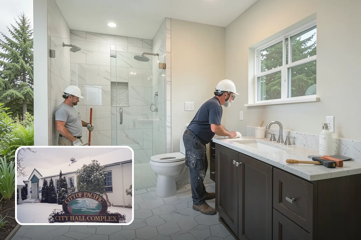 Shower Conversion in Pacific, King County, WA - Reworks an existing shower to fit your habits