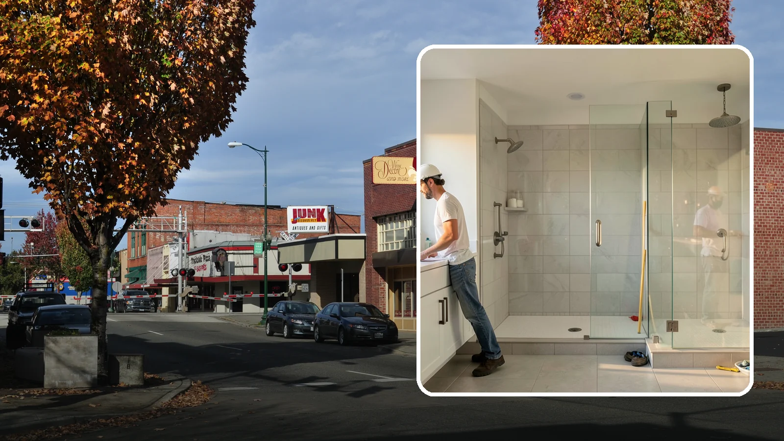 Shower Conversion in Puyallup, Pierce County, WA - A shower conversion transforms an existing enclosure into a configuration that better fits your needs.
