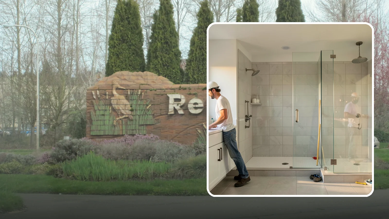 Shower Conversion in Renton, King County, WA - A shower conversion transforms an existing enclosure into a configuration that better fits your needs.