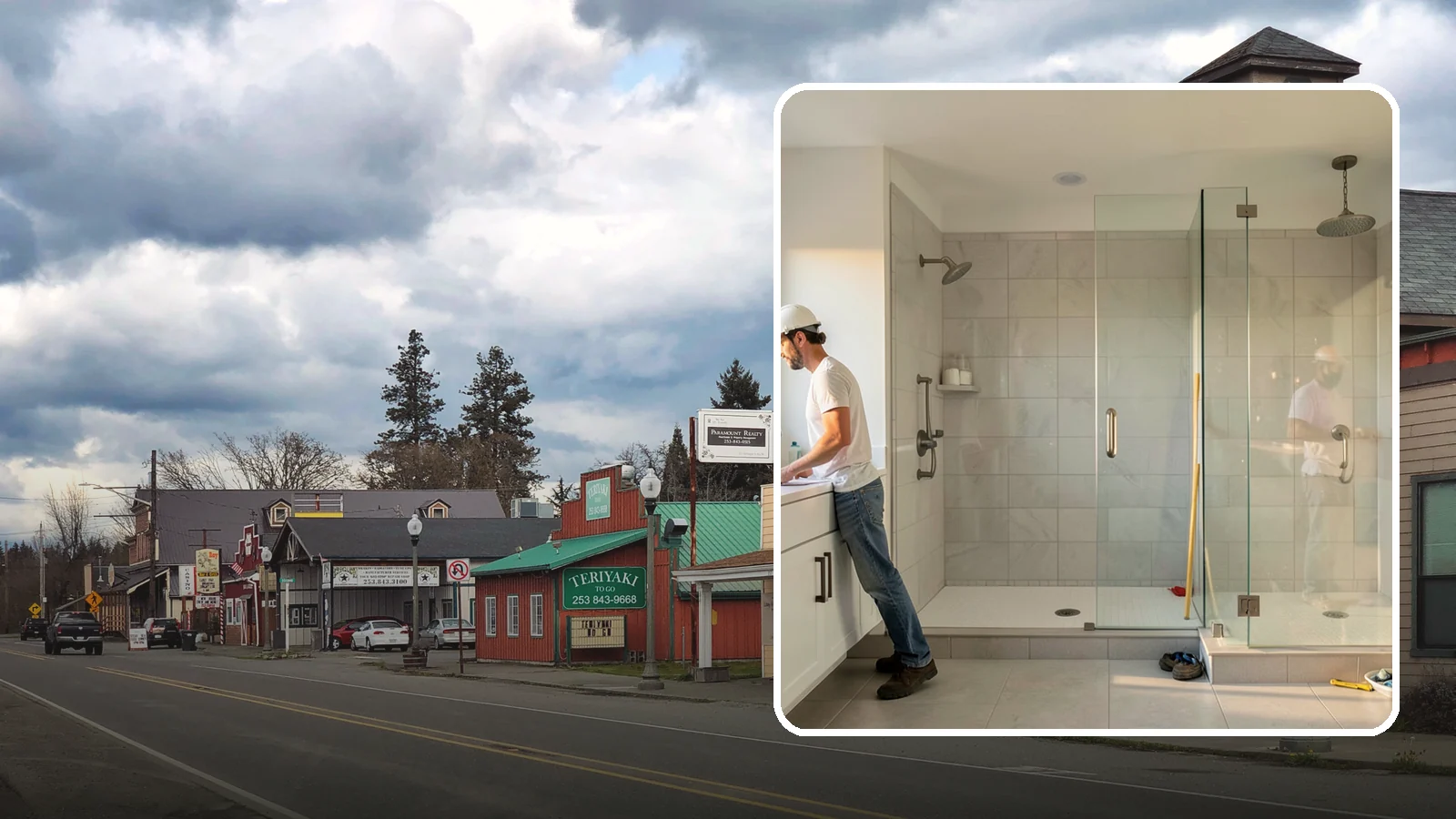 Shower Conversion in Roy, Pierce County, WA - A shower conversion transforms an existing enclosure into a configuration that better fits your needs.