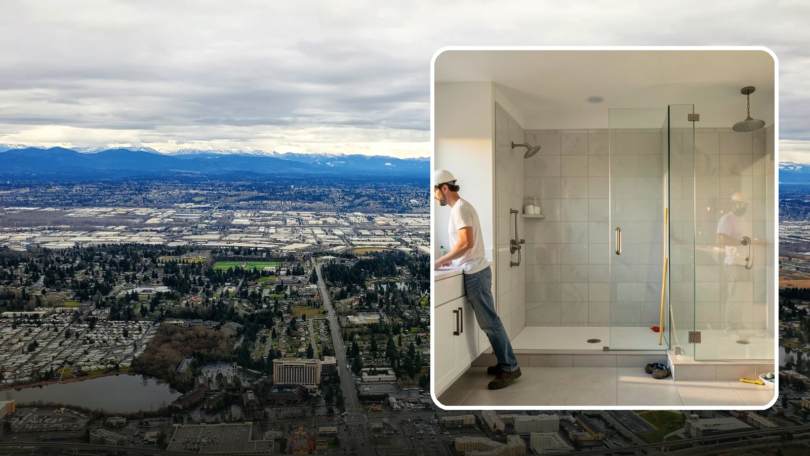 Shower Conversion in SeaTac, King County, WA - A shower conversion transforms an existing enclosure into a configuration that better fits your needs.