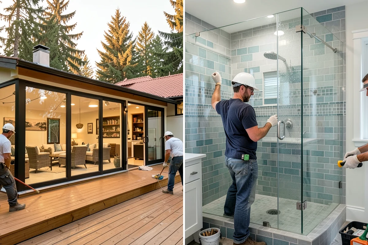 Shower Conversion in SeaTac, King County, WA - Evaluate the current shower and plumbing