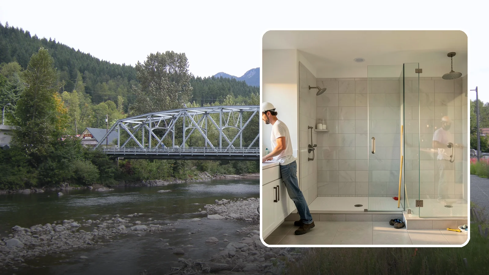 Shower Conversion in Skykomish, King County, WA - A shower conversion transforms an existing enclosure into a configuration that better fits your needs.