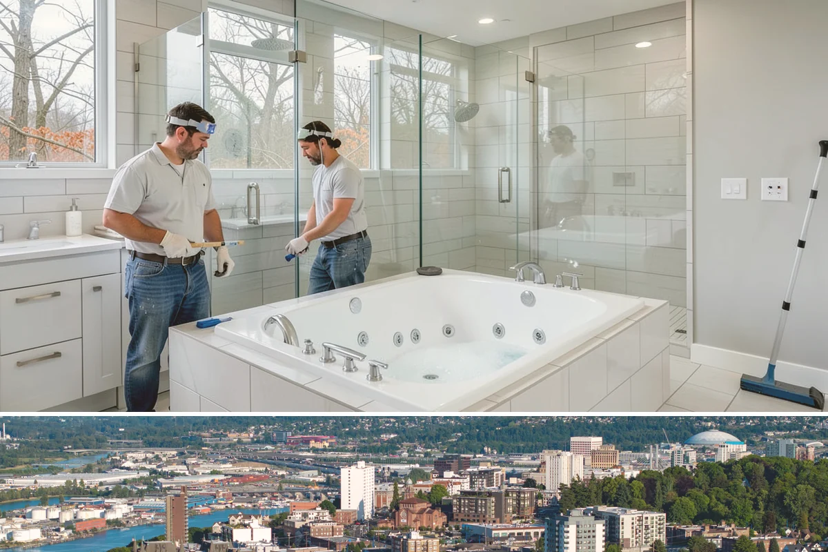 Shower Conversion in Tacoma, Pierce County, WA - Converting your shower over the quieter winter stretch keeps a key fixture out of service for the shortest practical window.