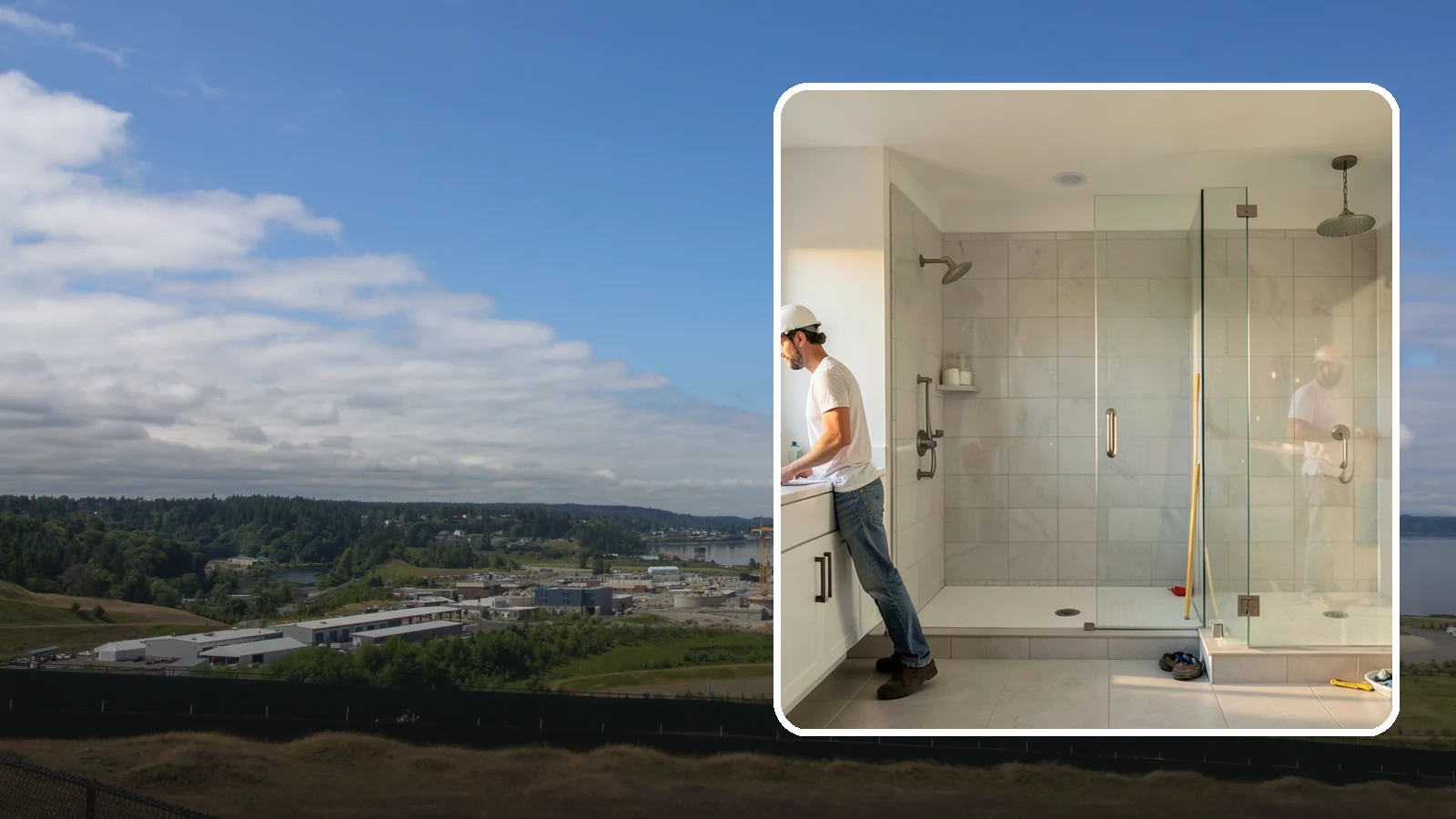 Shower Conversion in University Place, Pierce County, WA - A shower conversion transforms an existing enclosure into a configuration that better fits your needs.