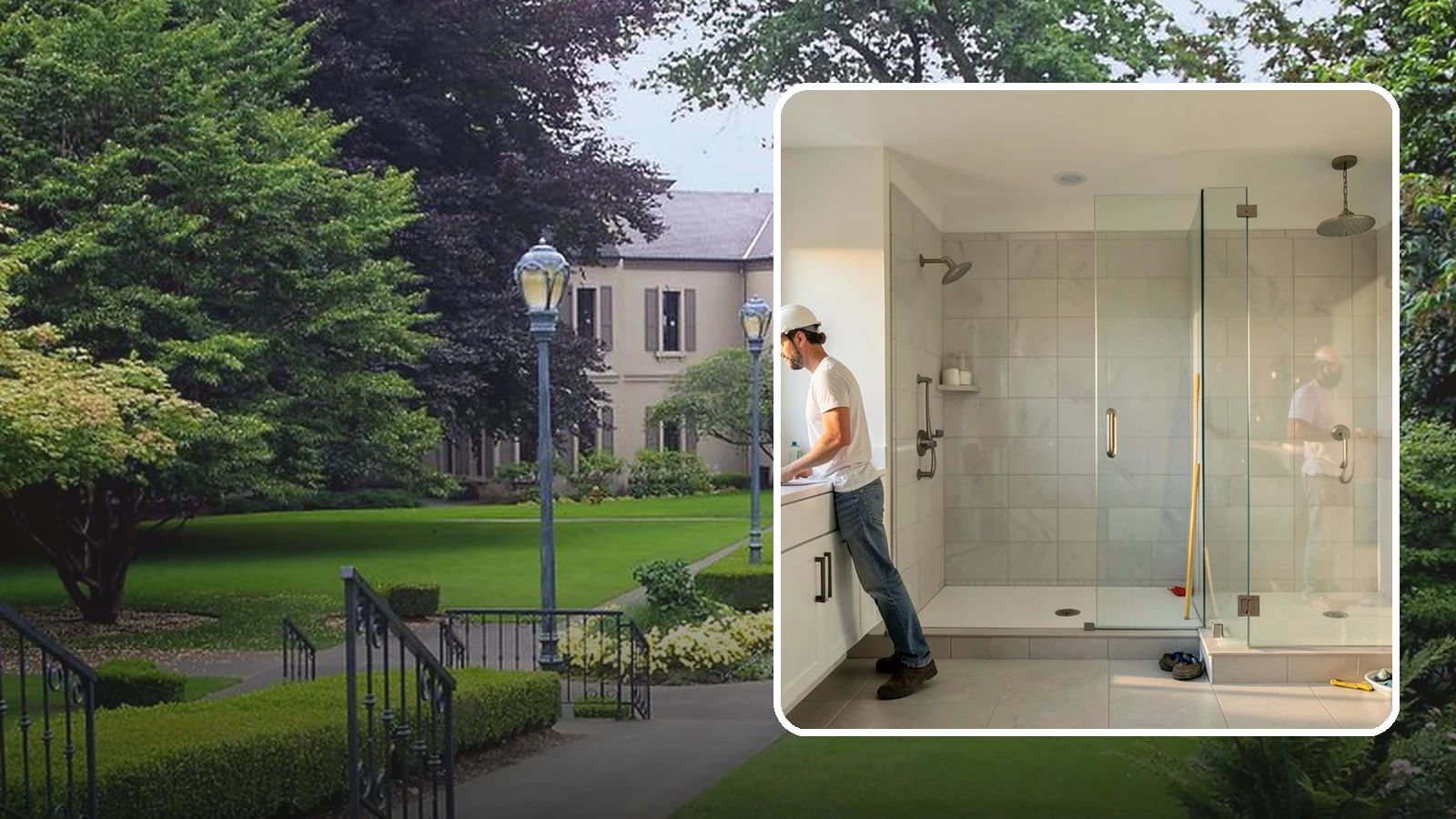 Shower Conversion in Woodinville, King County, WA - A shower conversion transforms an existing enclosure into a configuration that better fits your needs.