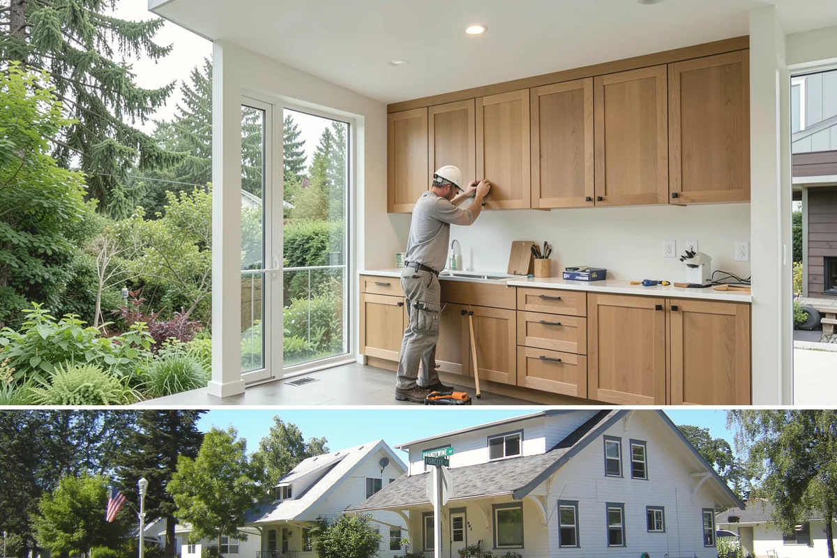 Shower Door Installation in DuPont, Pierce County, WA - Glass doors are typically installed near the end of a remodel and can be scheduled comfortably in any season.
