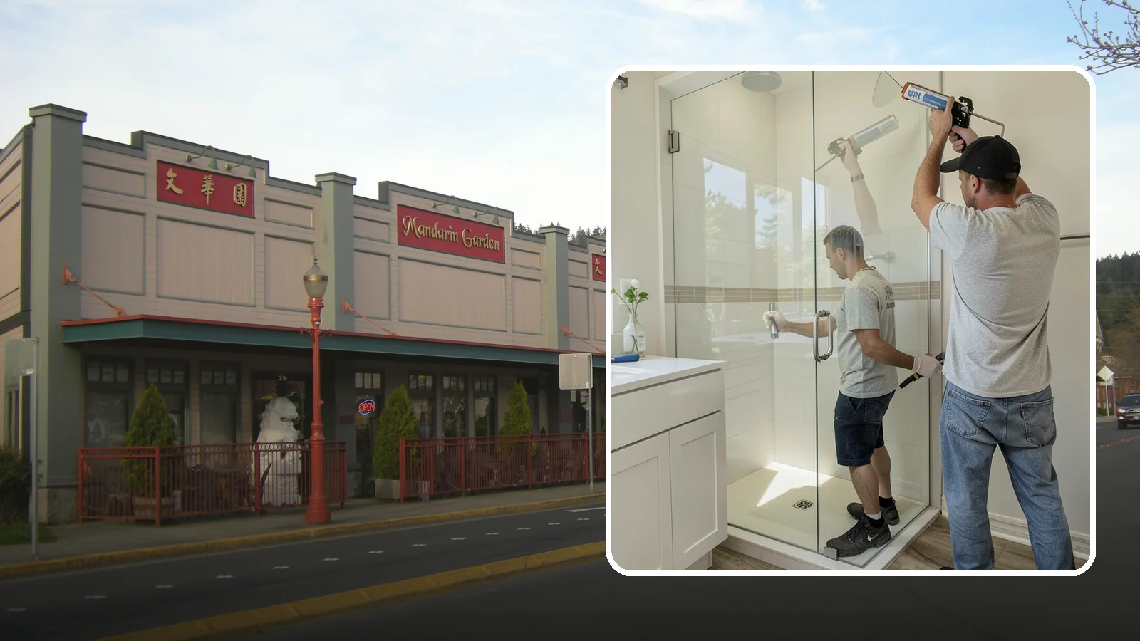 Shower Door Installation in Issaquah, King County, WA - A shower door installation adds a clean glass enclosure that keeps water contained and looks refined.
