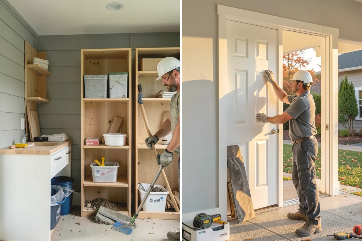 Shower Door Installation in Monroe, Snohomish County, WA - Measure the opening after tile is set