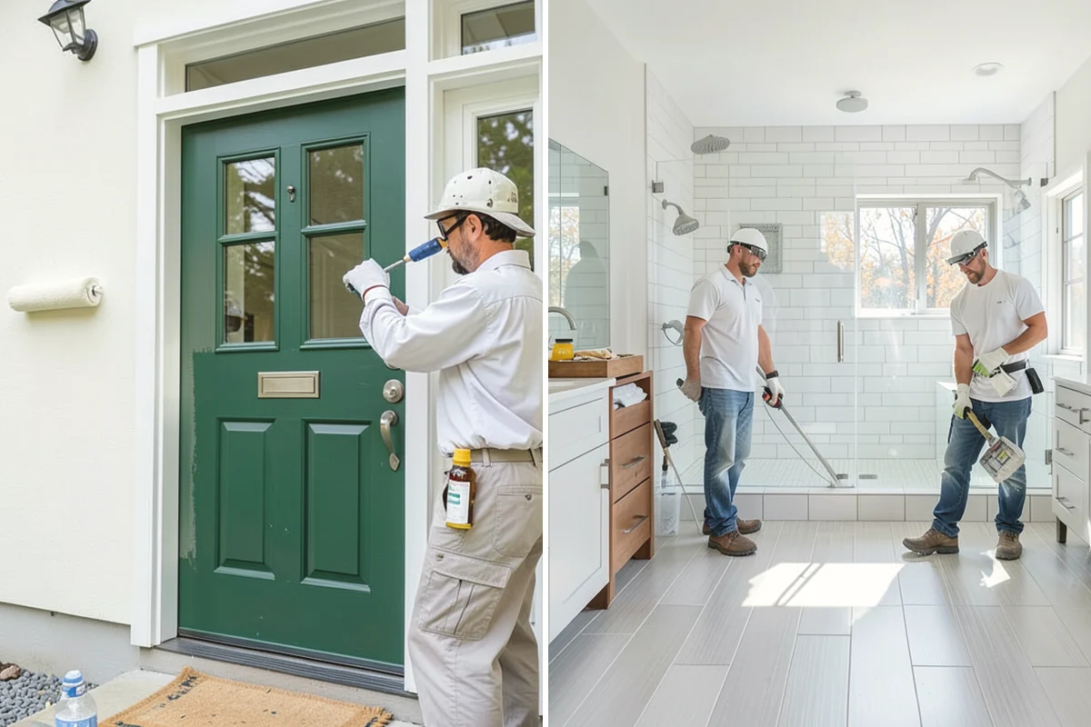 Shower Door Installation in Mountlake Terrace, Snohomish County, WA - Measure the opening after tile is set