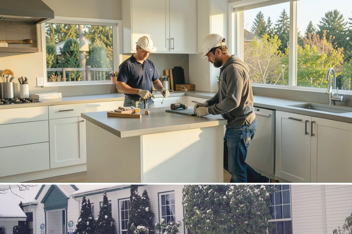 Shower Door Installation in Pacific, King County, WA - Glass doors are typically installed near the end of a remodel and can be scheduled comfortably in any season.