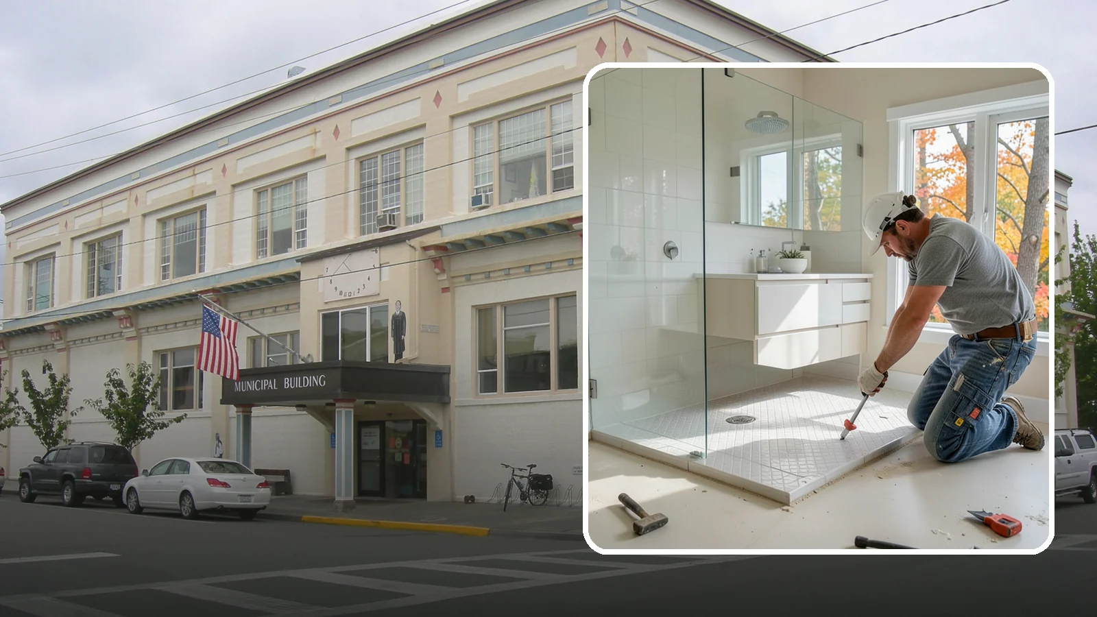 Shower Pan Installation in Anacortes, Skagit County, WA - A shower pan installation lays a properly sloped, watertight base beneath your shower.