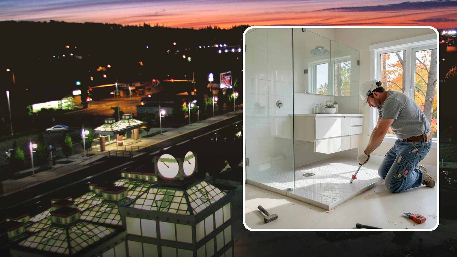 Shower Pan Installation in Auburn, King County, WA - A shower pan installation lays a properly sloped, watertight base beneath your shower.