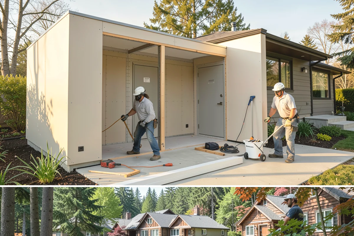 Shower Pan Installation in Edgewood, Pierce County, WA - Pan installation can proceed year-round, though pairing it with a winter shower rebuild keeps the whole project on one efficient...