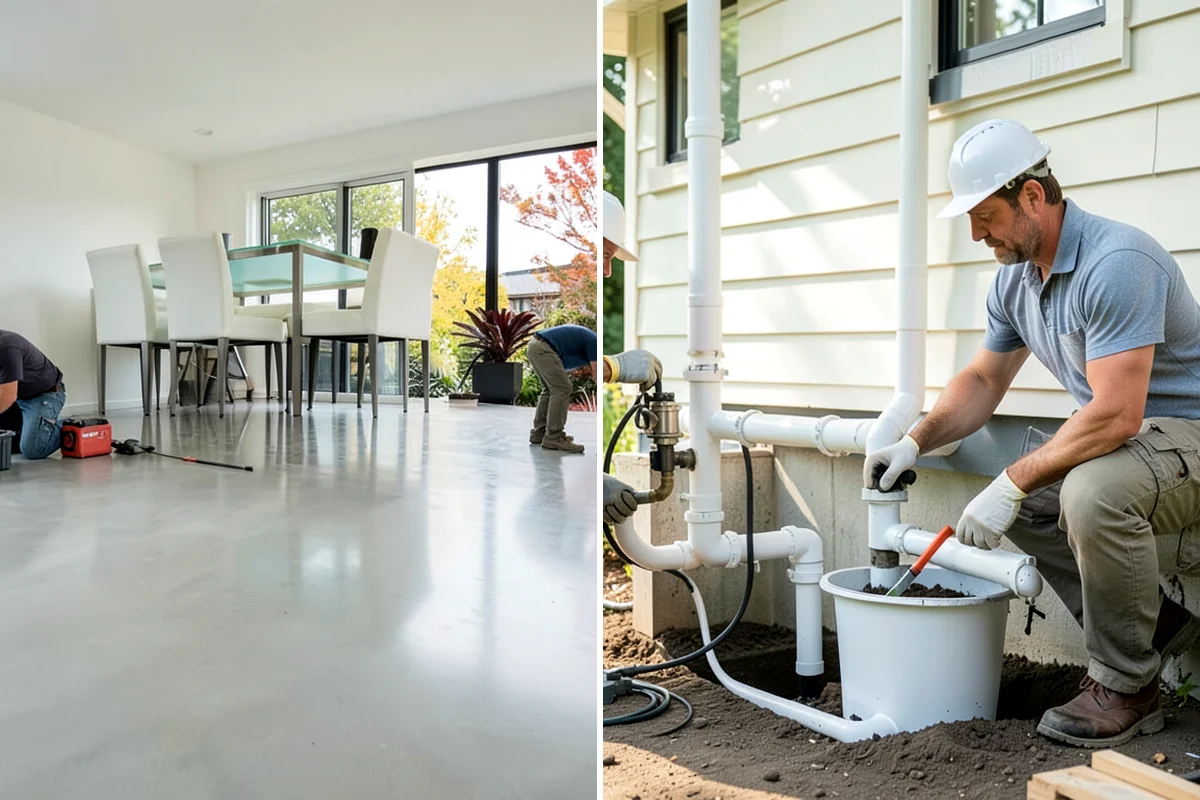 Shower Pan Installation in Enumclaw, King County, WA - Remove old base and inspect the subfloor