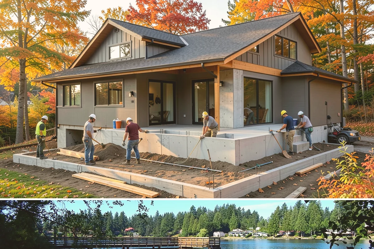 Shower Pan Installation in Federal Way, King County, WA - Pan installation can proceed year-round, though pairing it with a winter shower rebuild keeps the whole project on one efficient...
