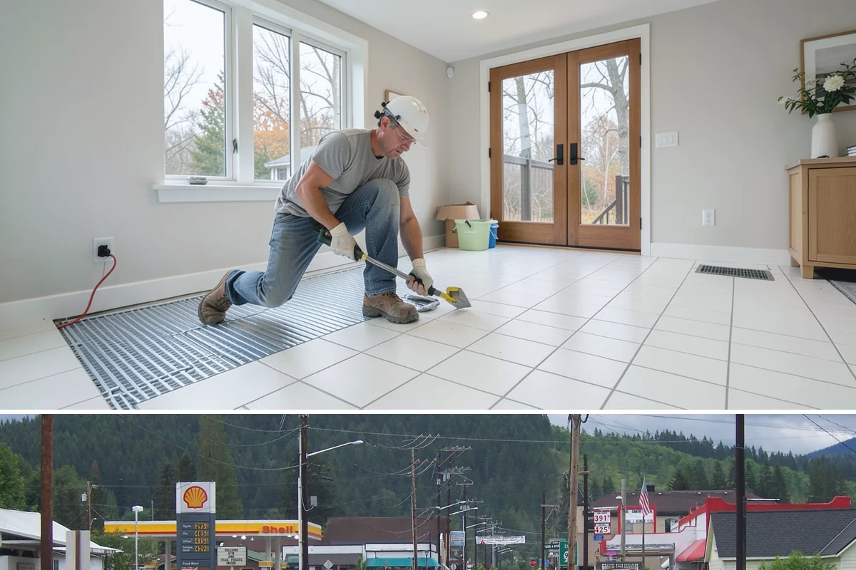 Shower Pan Installation in Granite Falls, Snohomish County, WA - Pan installation can proceed year-round, though pairing it with a winter shower rebuild keeps the whole project on one efficient...