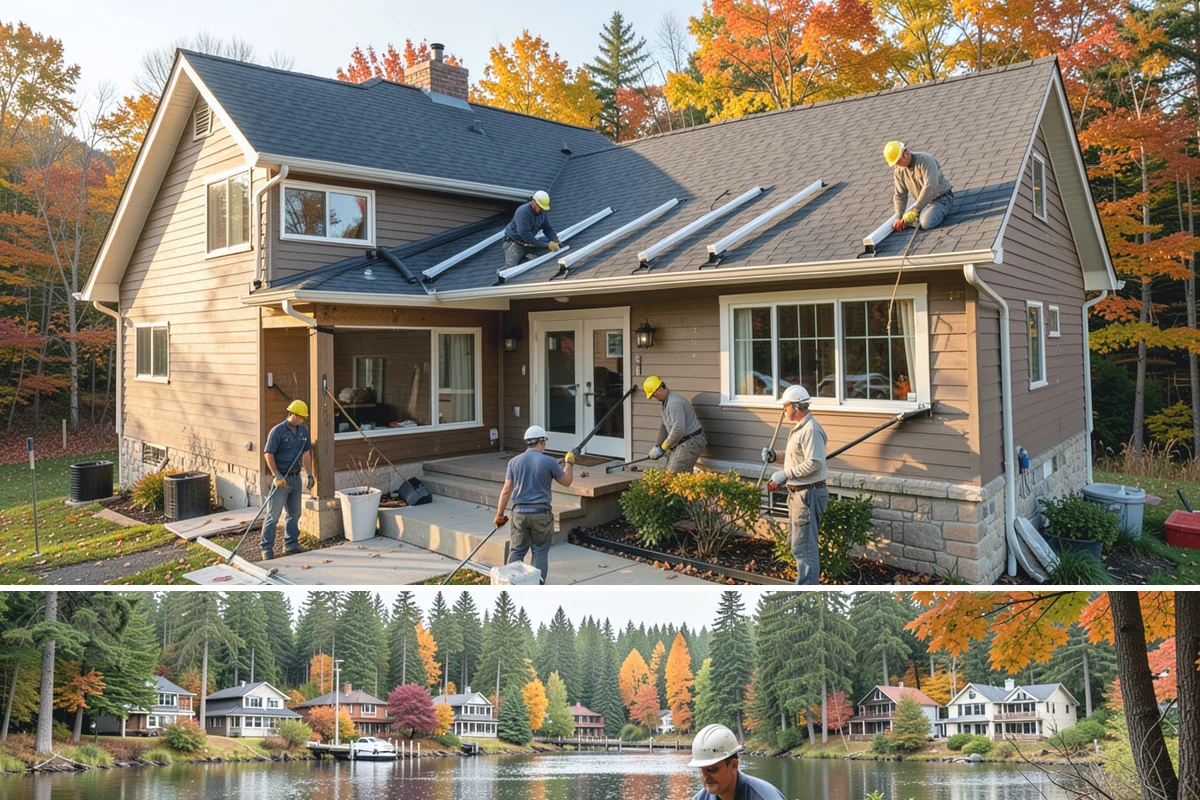 Shower Pan Installation in La Conner, Skagit County, WA - Pan installation can proceed year-round, though pairing it with a winter shower rebuild keeps the whole project on one efficient...