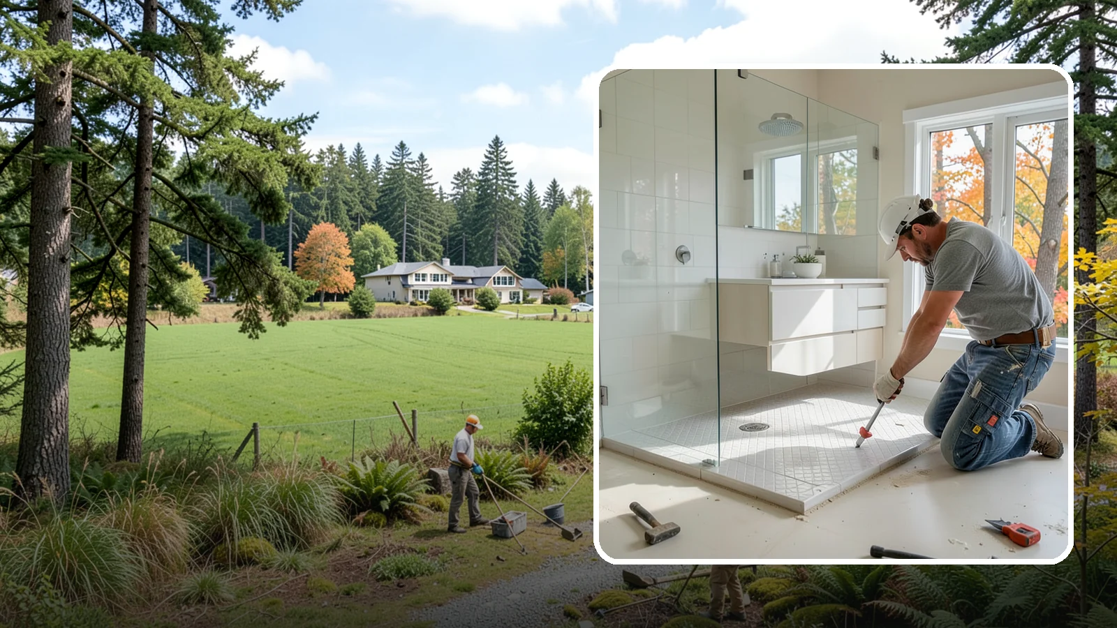 Shower Pan Installation in Lyman, Skagit County, WA - A shower pan installation lays a properly sloped, watertight base beneath your shower.