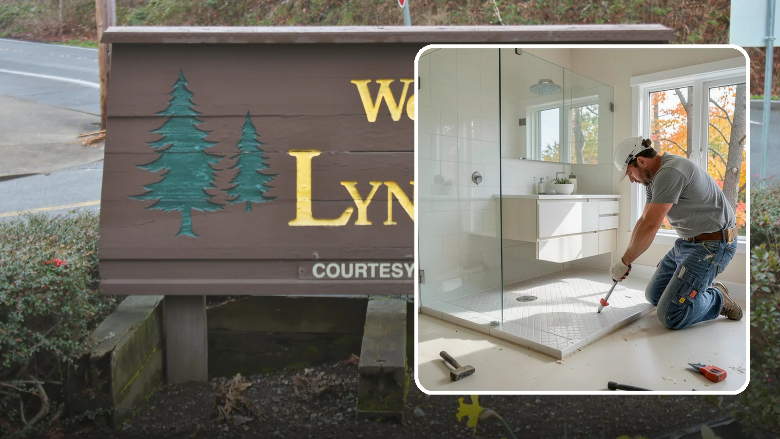 Shower Pan Installation in Lynnwood, Snohomish County, WA - A shower pan installation lays a properly sloped, watertight base beneath your shower.