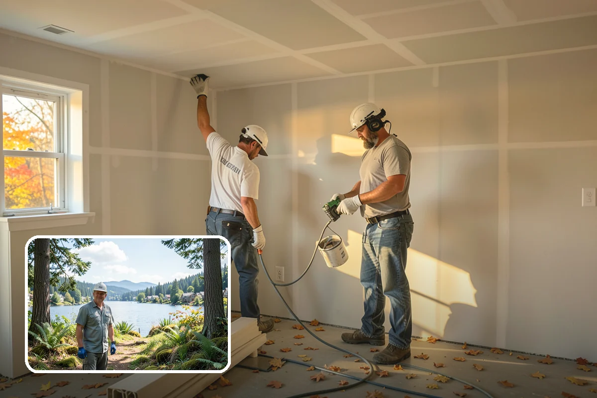 Shower Pan Installation in Milton, King County, WA - Forms a watertight base for the entire shower