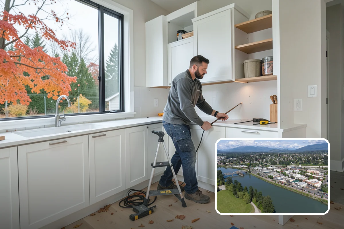 Shower Pan Installation in Mount Vernon, Skagit County, WA - Forms a watertight base for the entire shower