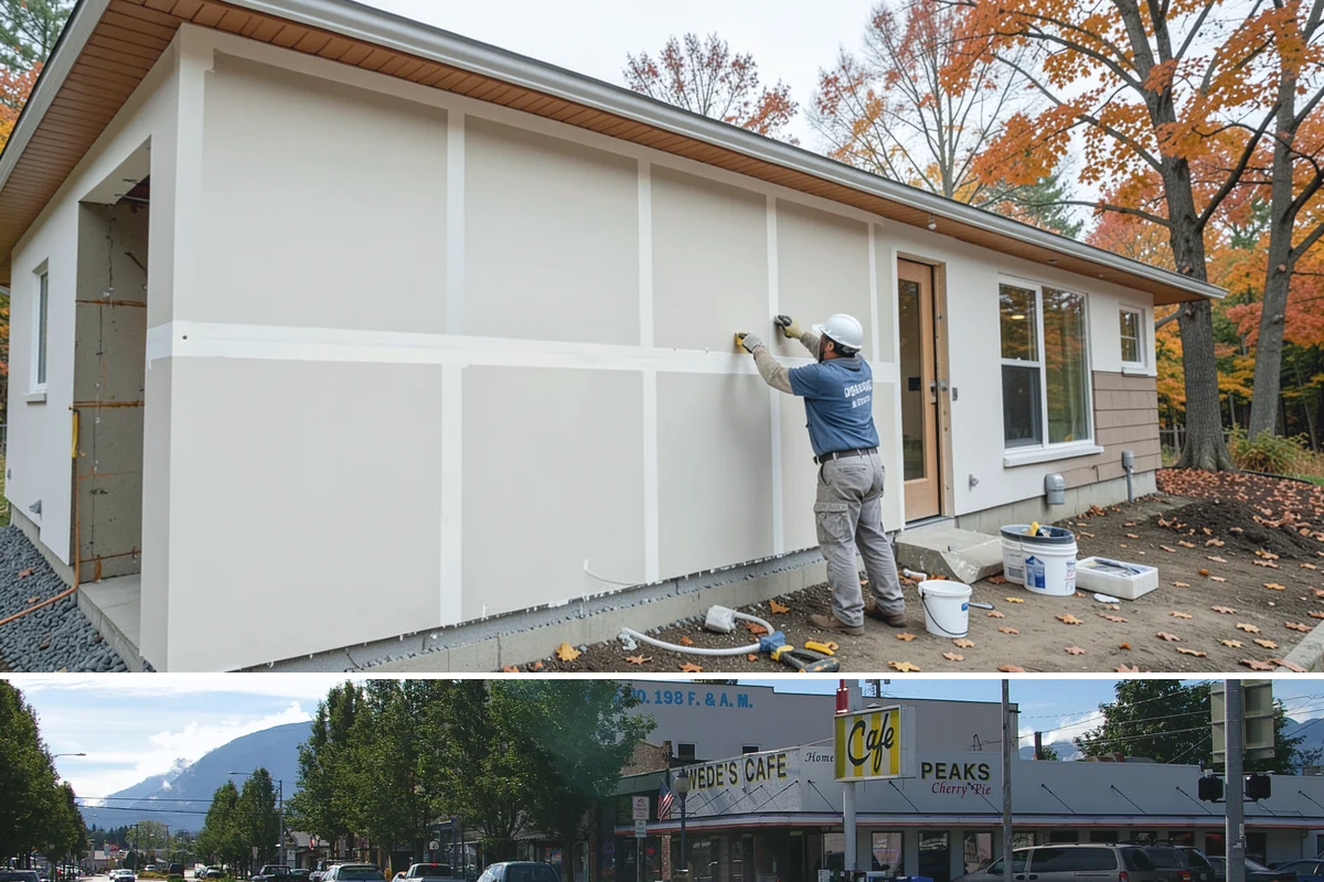 Shower Pan Installation in North Bend, King County, WA - Pan installation can proceed year-round, though pairing it with a winter shower rebuild keeps the whole project on one efficient...