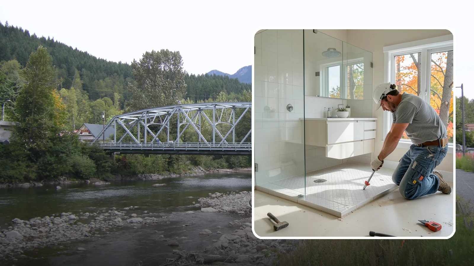 Shower Pan Installation in Skykomish, King County, WA - A shower pan installation lays a properly sloped, watertight base beneath your shower.