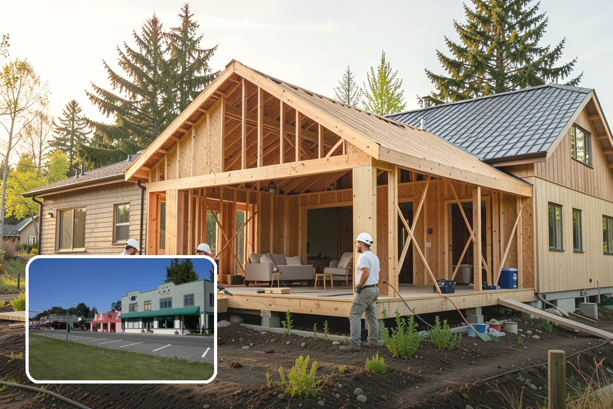 Shower Pan Installation in Snoqualmie, King County, WA - Forms a watertight base for the entire shower