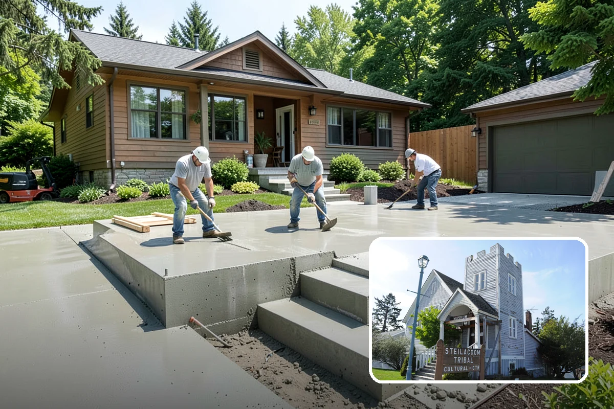 Shower Pan Installation in Steilacoom, Pierce County, WA - Forms a watertight base for the entire shower