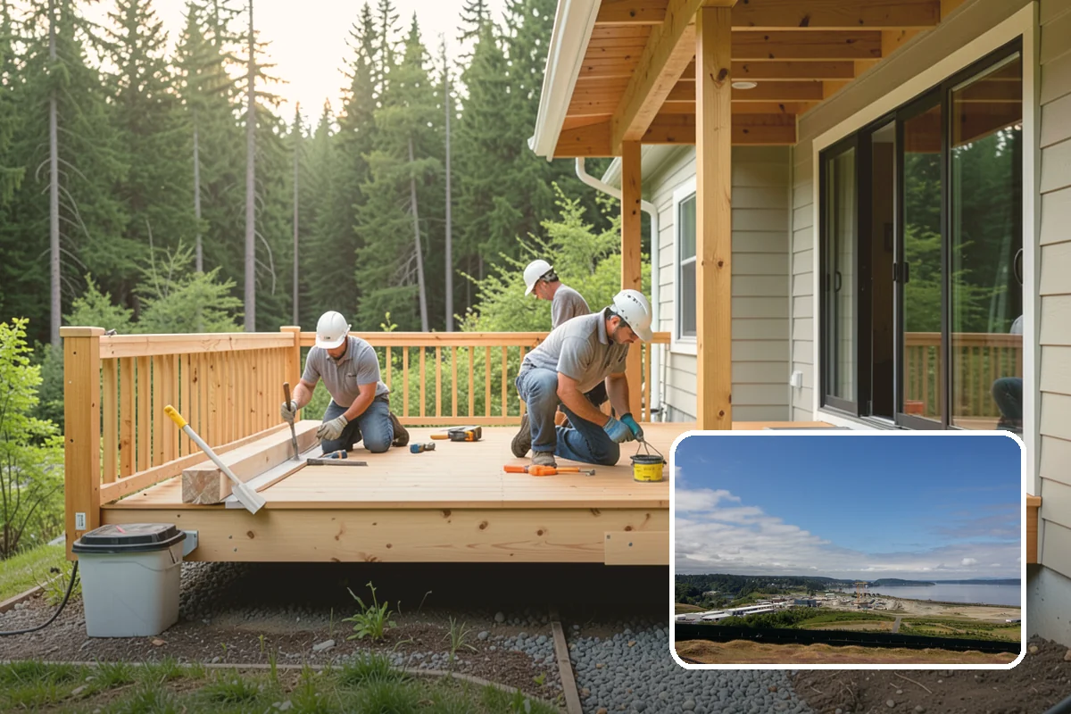 Shower Pan Installation in University Place, Pierce County, WA - Forms a watertight base for the entire shower