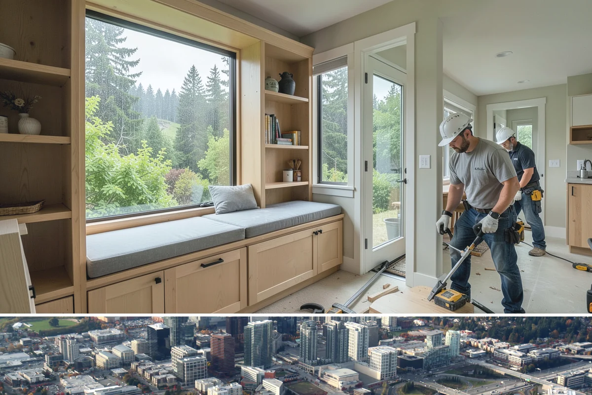 Shower Remodeling in Bellevue, King County, WA - Rebuilding a shower during the wetter months ensures your primary bathing space is watertight before winter storms arrive.