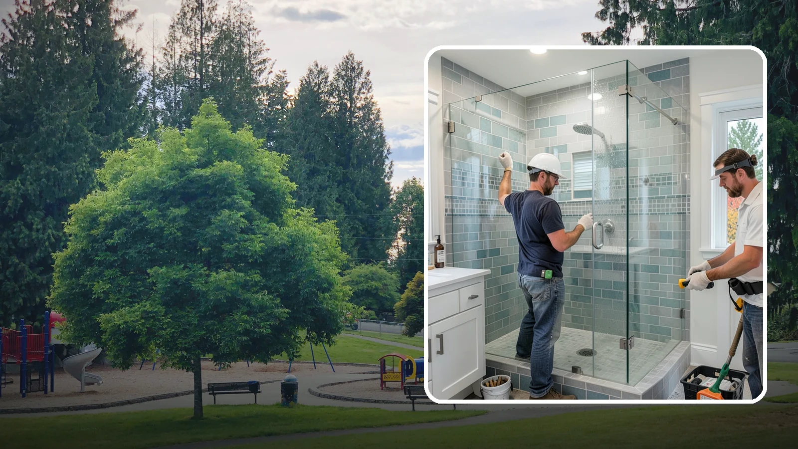 Shower Remodeling in Bonney Lake, Pierce County, WA - Shower remodeling replaces a dated or leaking enclosure with a durable, waterproof upgrade.