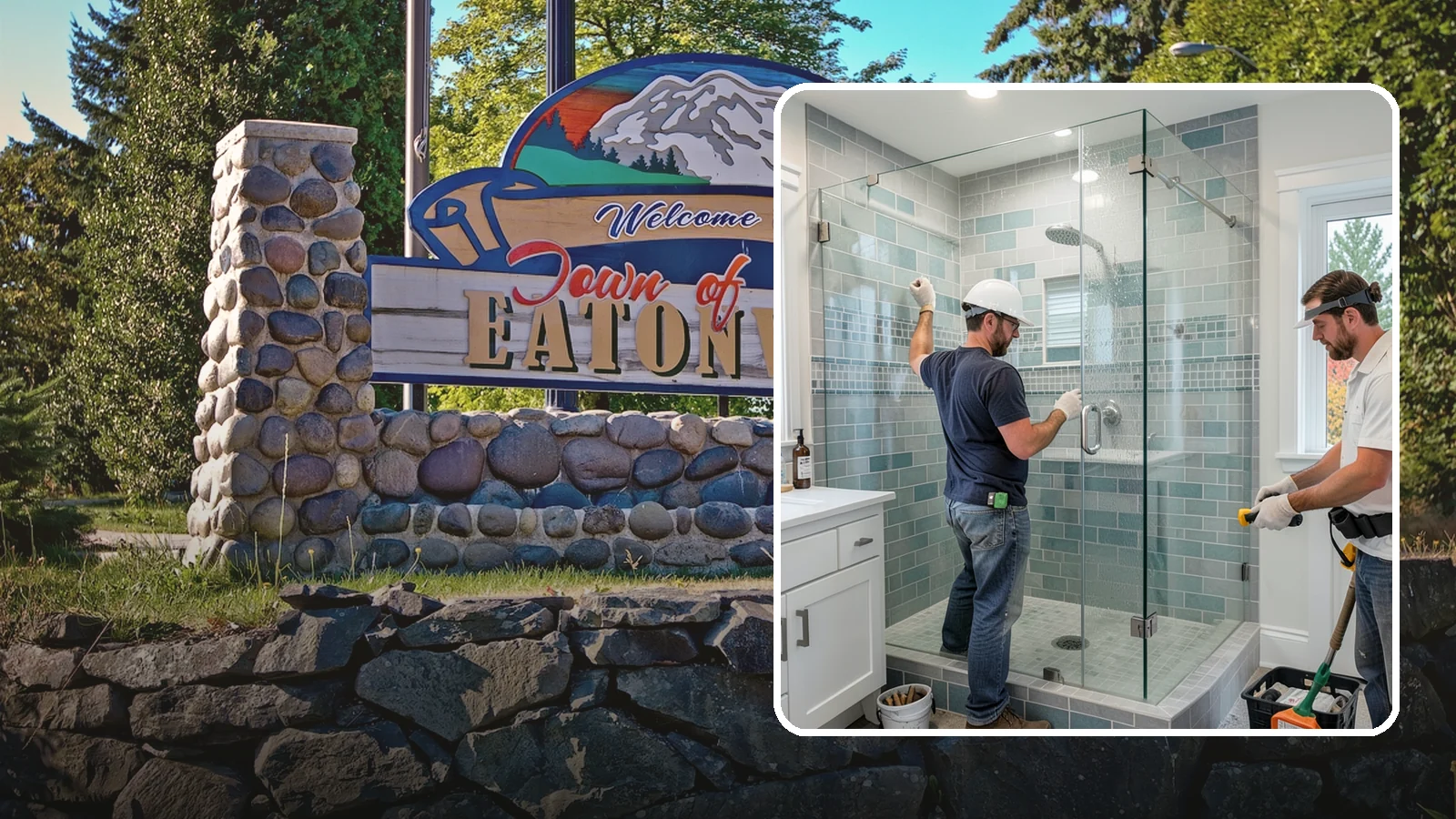 Shower Remodeling in Eatonville, Pierce County, WA - Shower remodeling replaces a dated or leaking enclosure with a durable, waterproof upgrade.