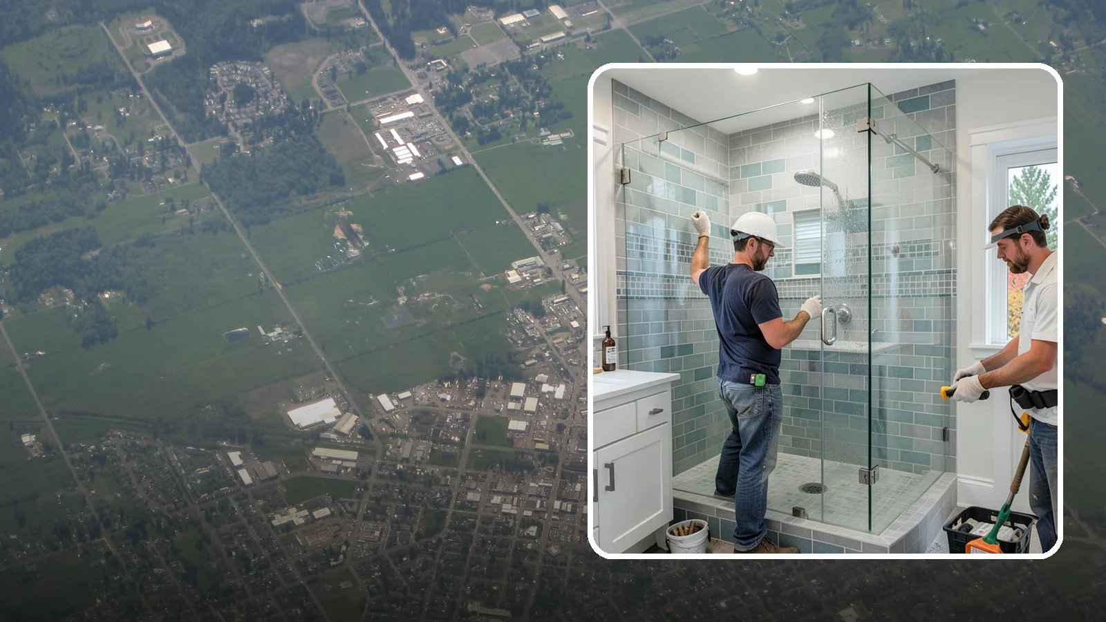 Shower Remodeling in Enumclaw, King County, WA - Shower remodeling replaces a dated or leaking enclosure with a durable, waterproof upgrade.