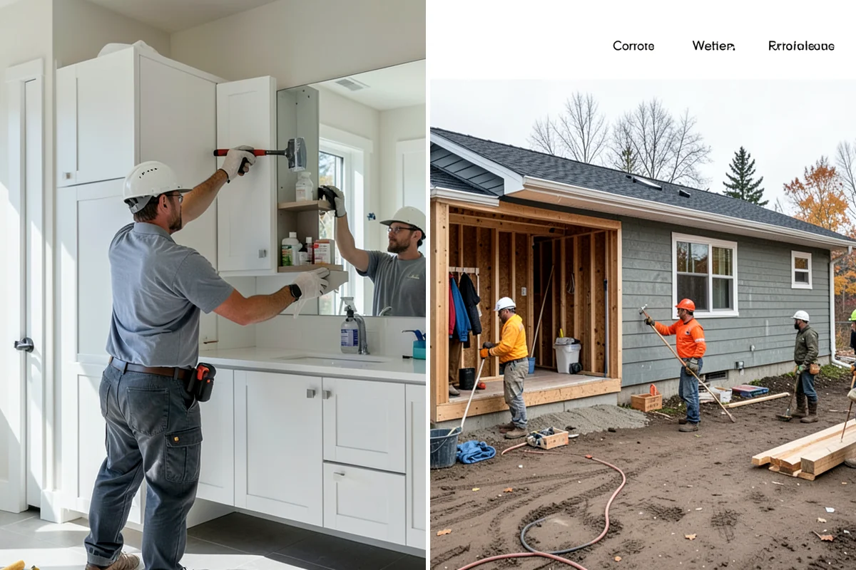 Shower Remodeling in Fircrest, Pierce County, WA - Remove the old shower down to the studs