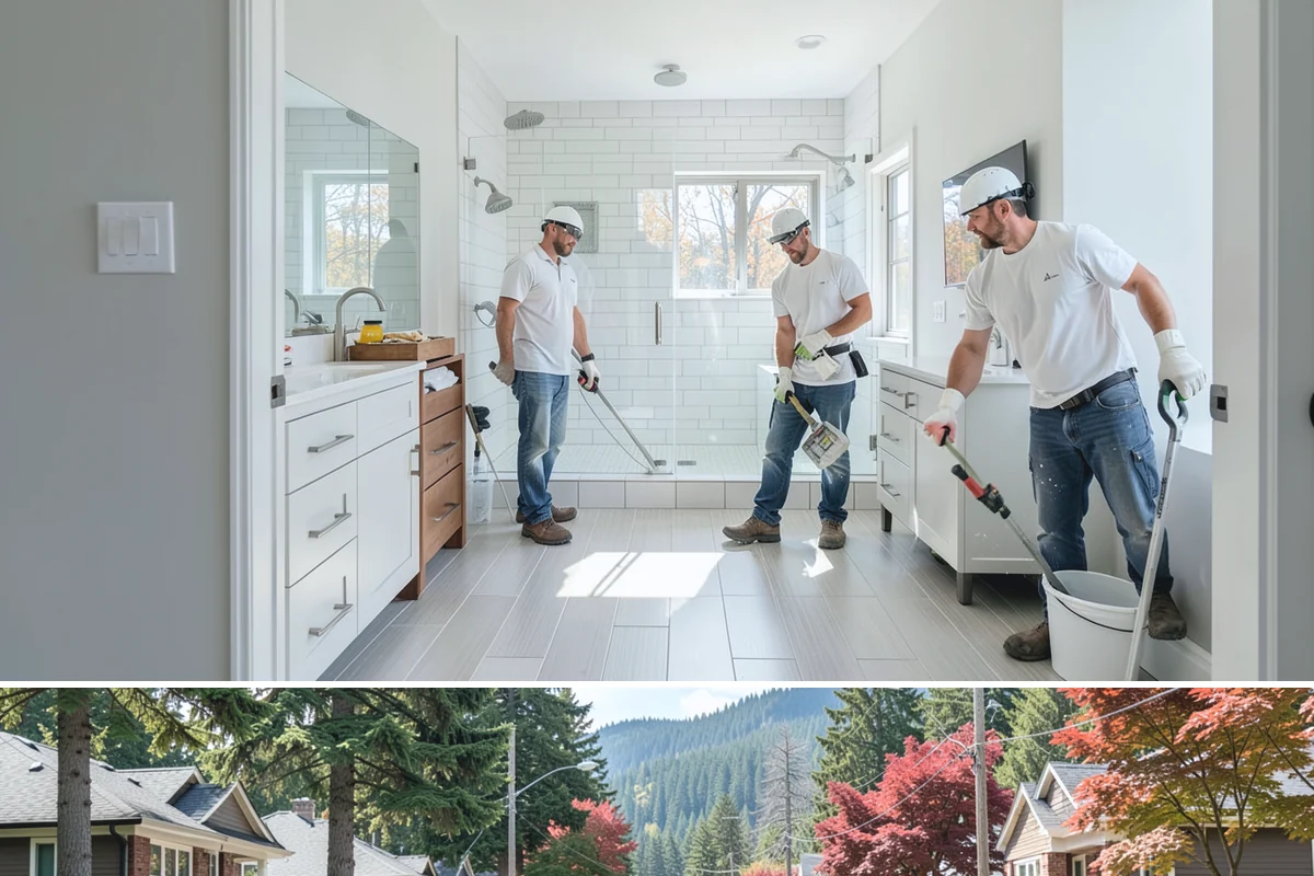 Shower Remodeling in Hunts Point, King County, WA - Rebuilding a shower during the wetter months ensures your primary bathing space is watertight before winter storms arrive.