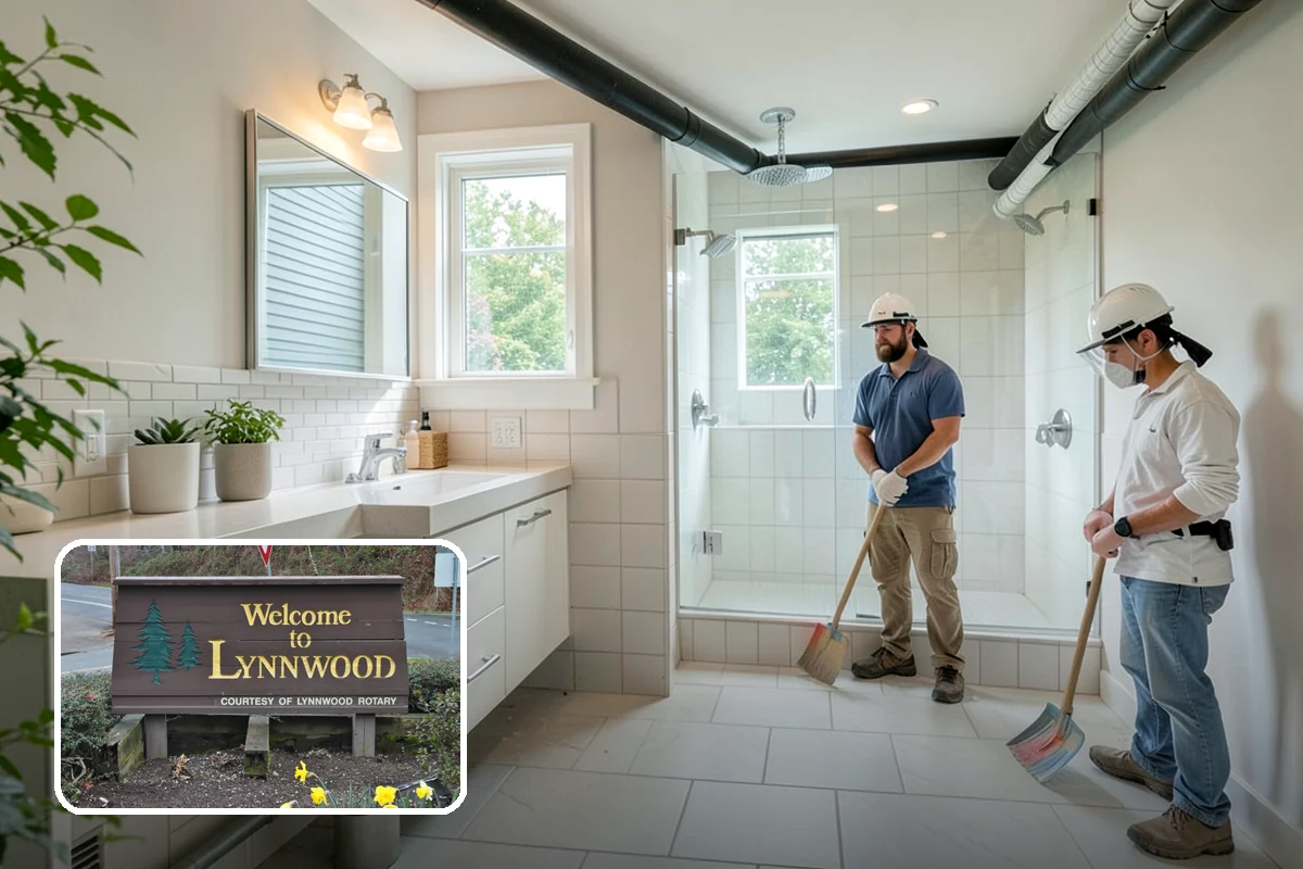 Shower Remodeling in Lynnwood, Snohomish County, WA - Eliminates leaks that damage floors and walls