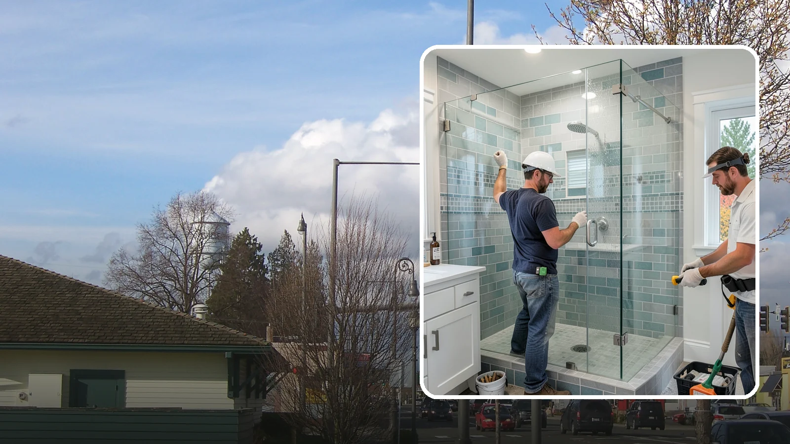 Shower Remodeling in Marysville, Snohomish County, WA - Shower remodeling replaces a dated or leaking enclosure with a durable, waterproof upgrade.