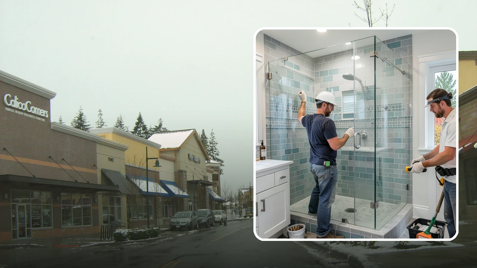 Shower Remodeling in Mill Creek, Snohomish County, WA - Shower remodeling replaces a dated or leaking enclosure with a durable, waterproof upgrade.