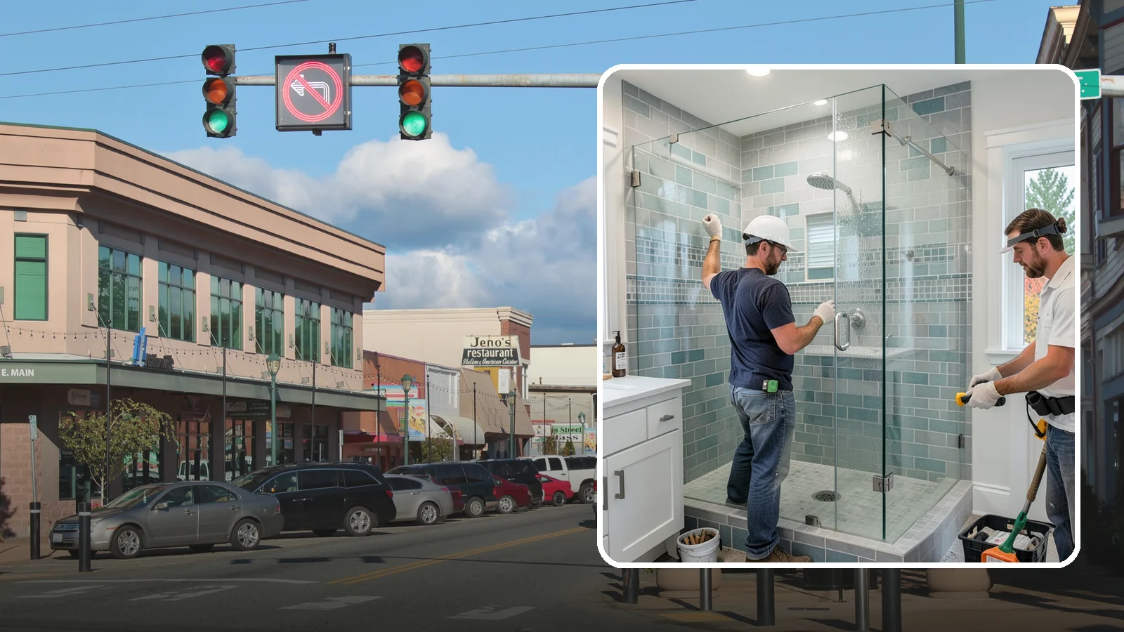 Shower Remodeling in Monroe, Snohomish County, WA - Shower remodeling replaces a dated or leaking enclosure with a durable, waterproof upgrade.