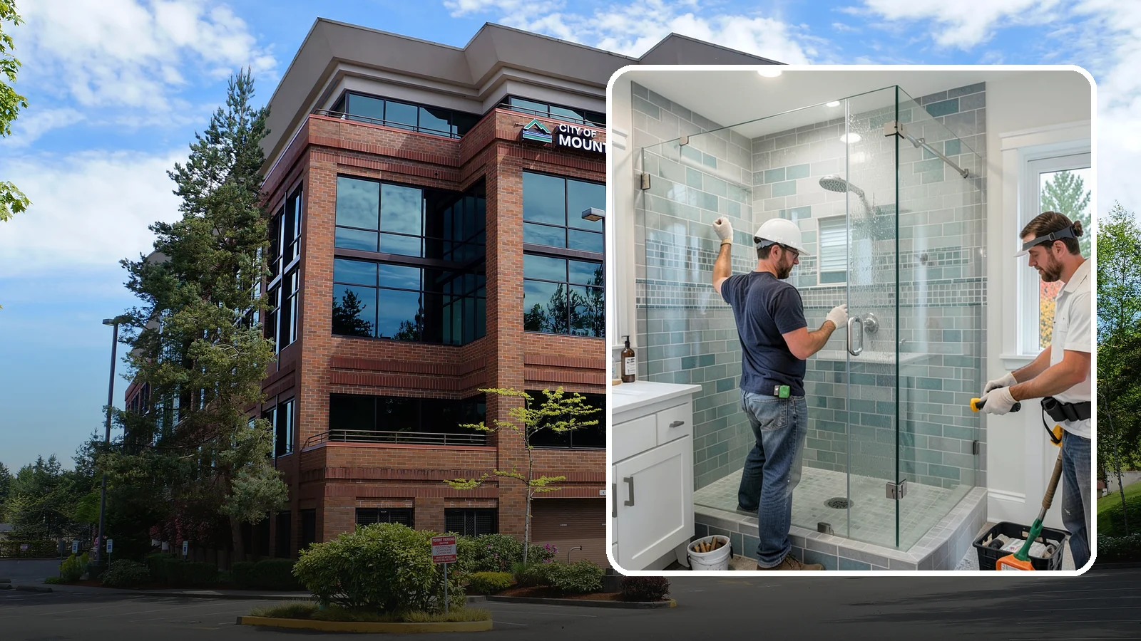 Shower Remodeling in Mountlake Terrace, Snohomish County, WA - Shower remodeling replaces a dated or leaking enclosure with a durable, waterproof upgrade.