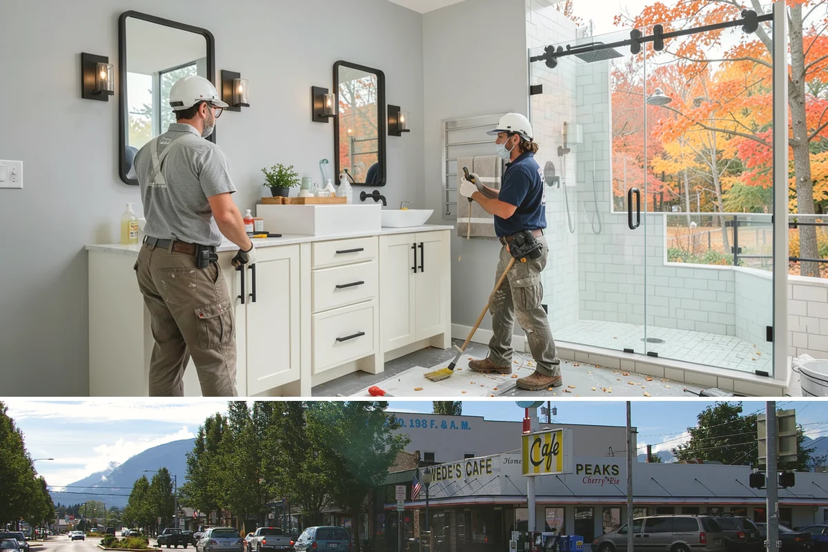 Shower Remodeling in North Bend, King County, WA - Rebuilding a shower during the wetter months ensures your primary bathing space is watertight before winter storms arrive.