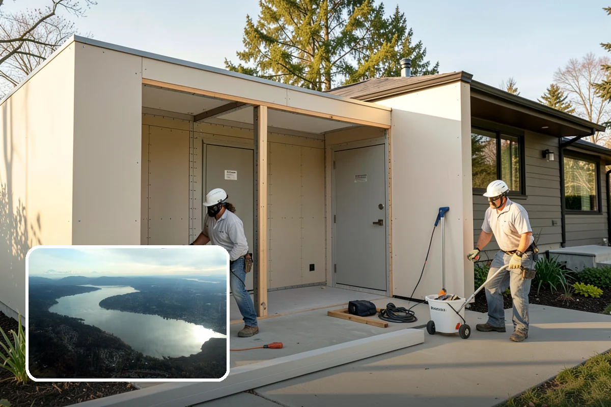 Shower Remodeling in Sammamish, King County, WA - Eliminates leaks that damage floors and walls