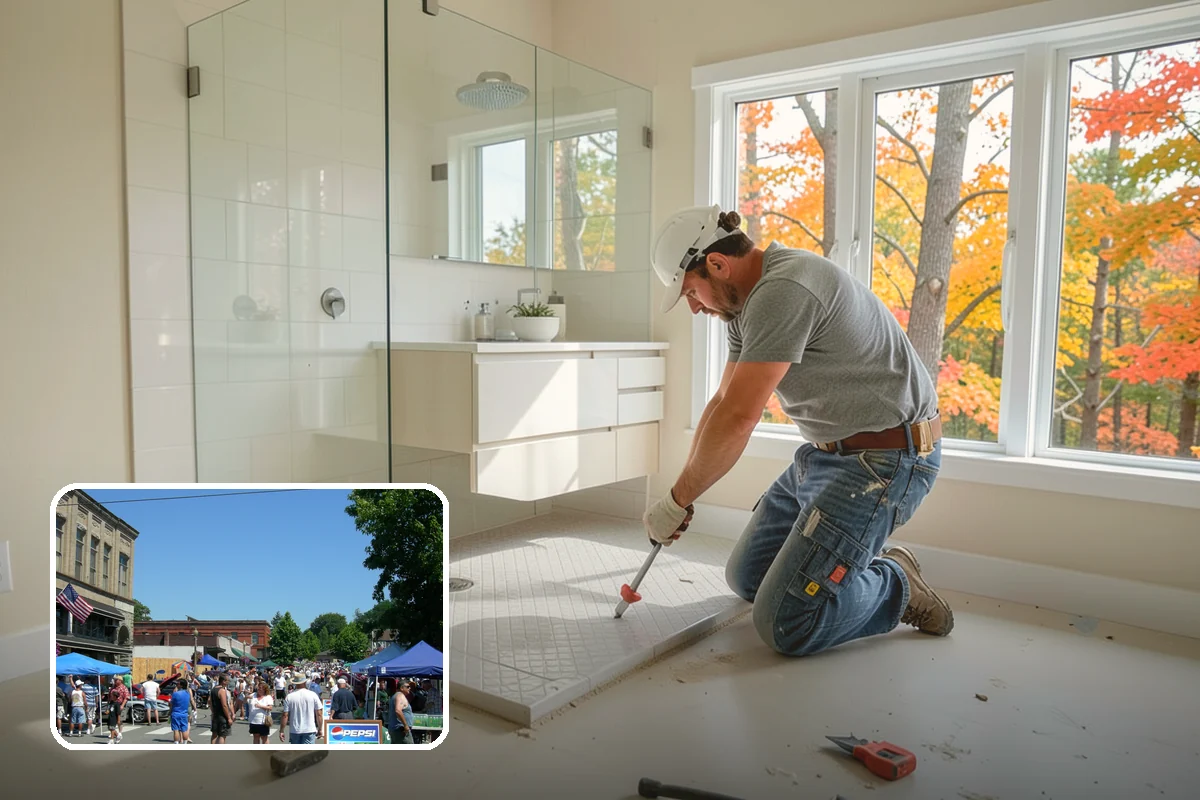 Shower Remodeling in Snohomish, Snohomish County, WA - Eliminates leaks that damage floors and walls