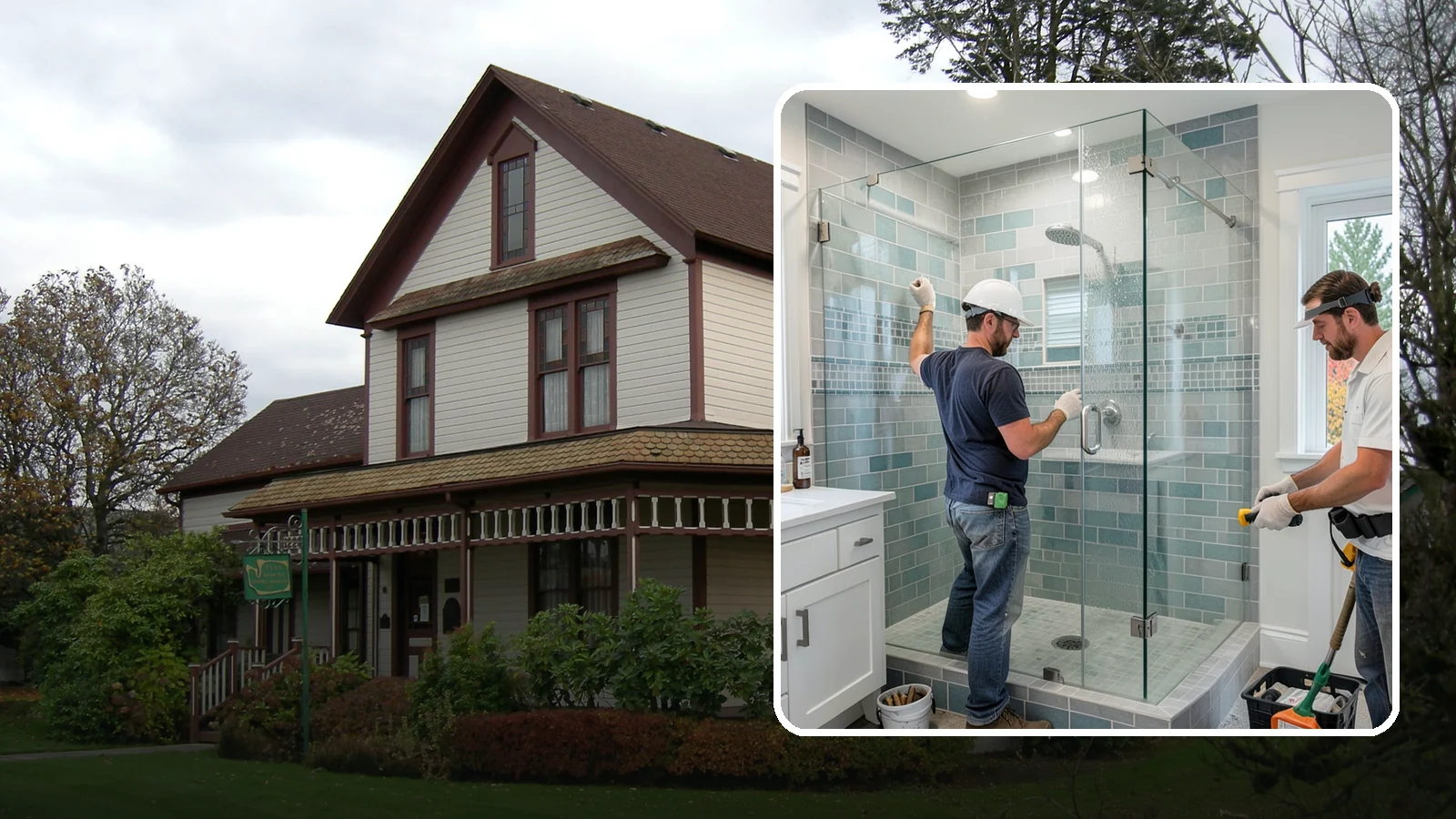Shower Remodeling in Sumner, Pierce County, WA - Shower remodeling replaces a dated or leaking enclosure with a durable, waterproof upgrade.