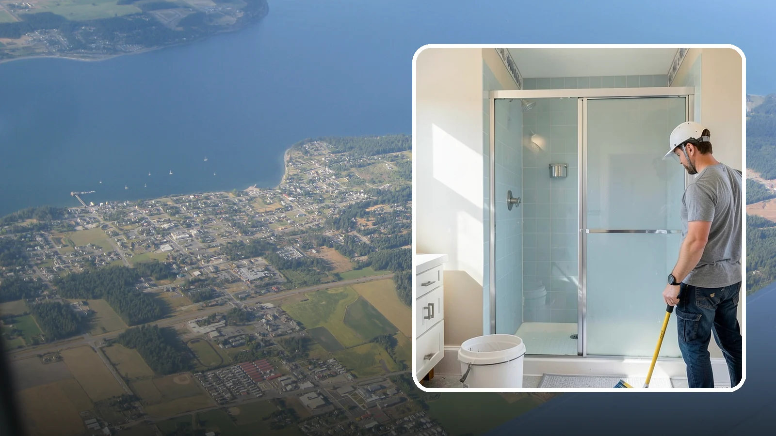 Shower Tile Installation in Coupeville, Island County, WA - Fully waterproofed tile showers built to handle daily use and Northwest humidity.