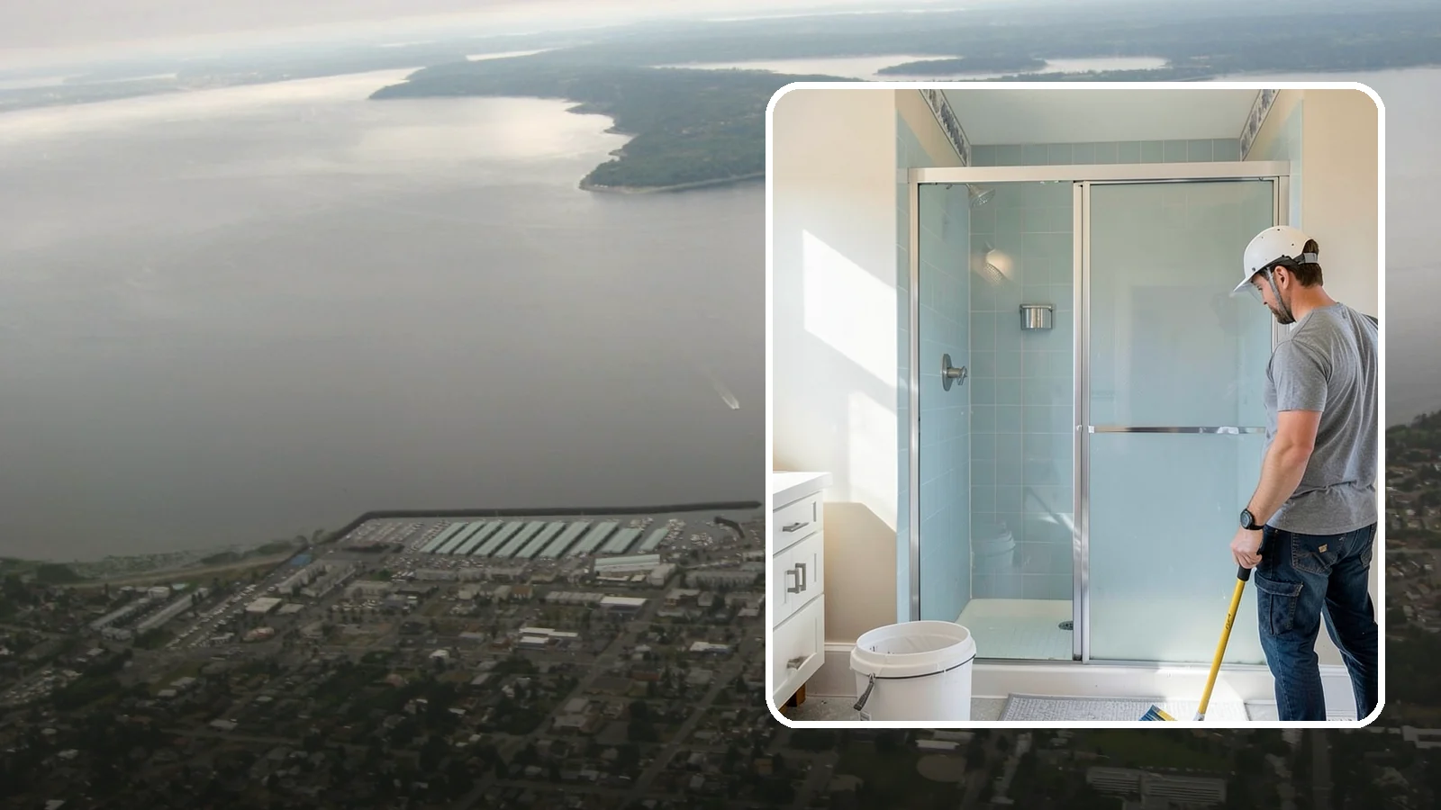 Shower Tile Installation in Des Moines, King County, WA - Fully waterproofed tile showers built to handle daily use and Northwest humidity.
