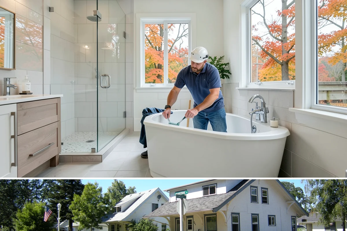Shower Tile Installation in DuPont, Pierce County, WA - Shower tiling is an indoor project ideal for the rainy months when families spend more time inside and want a refreshed bathroom.